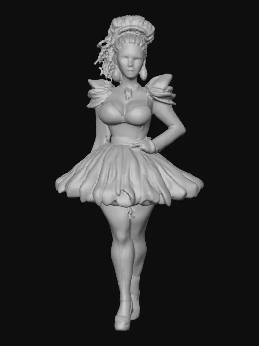 3D model for Gilded Goddess
