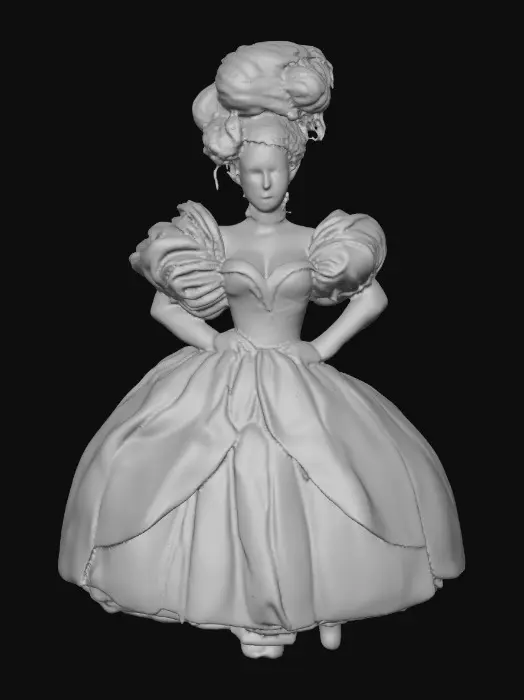 3D model for Velvet Duchess