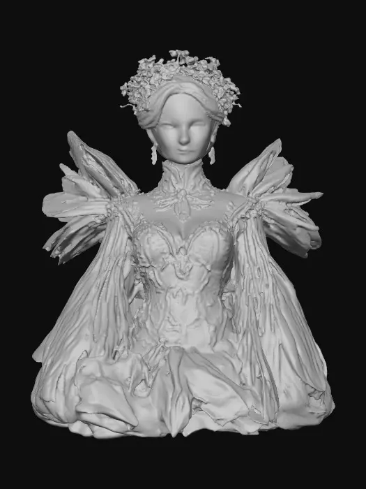 3D model for Ethereal Blossom Bride