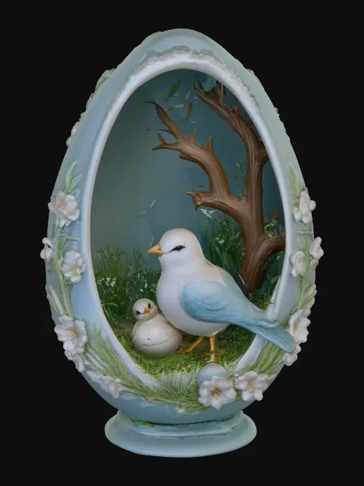 3D model for Birds in an Easter Egg, #EasterEgg2026#