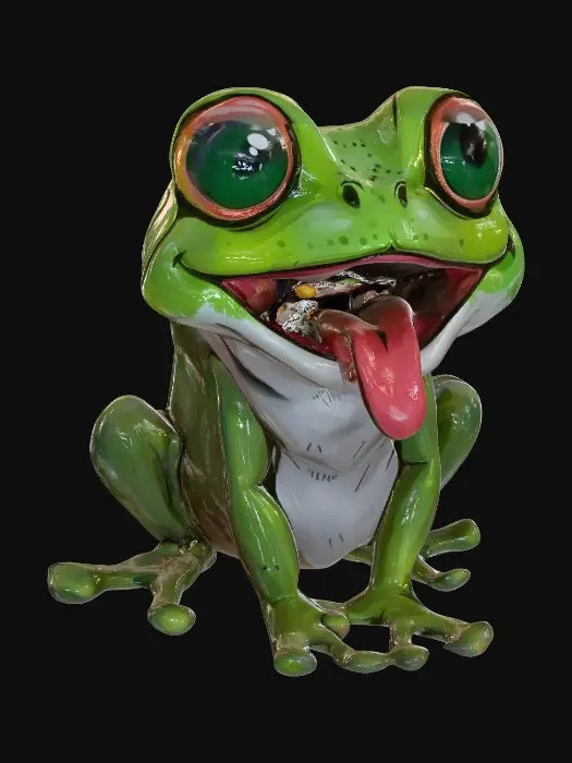 3D model for Froggy's Fly Feast