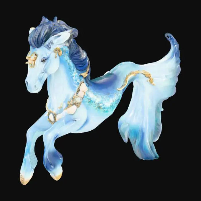 3D model for Seahorse Sculpture