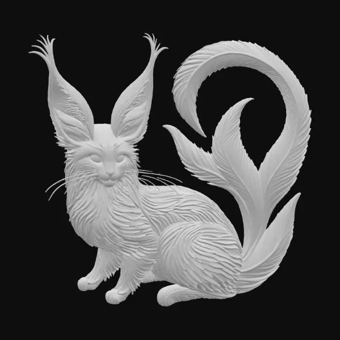 3D model for Ethereal Whiskers