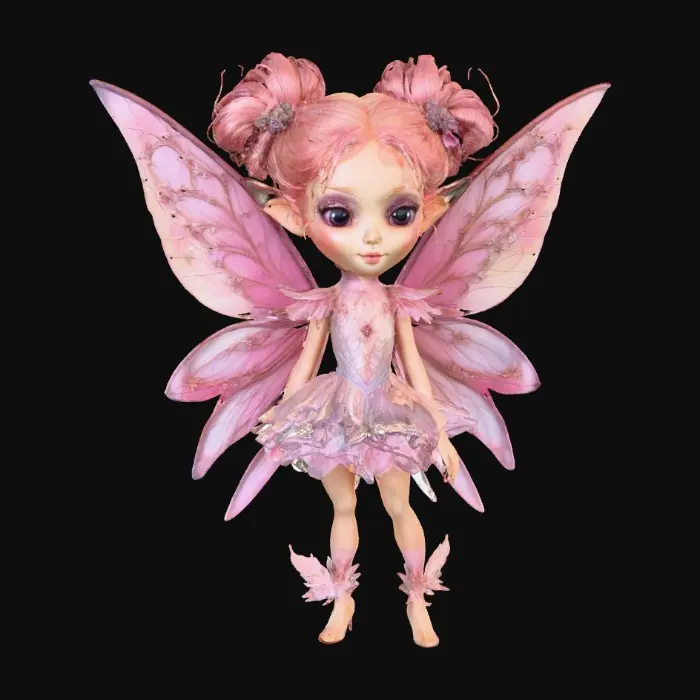 3D model for Enchanted Pixiechild