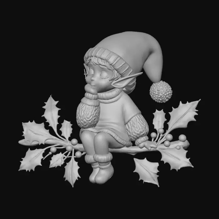 3D model for Holly Elf Daydream