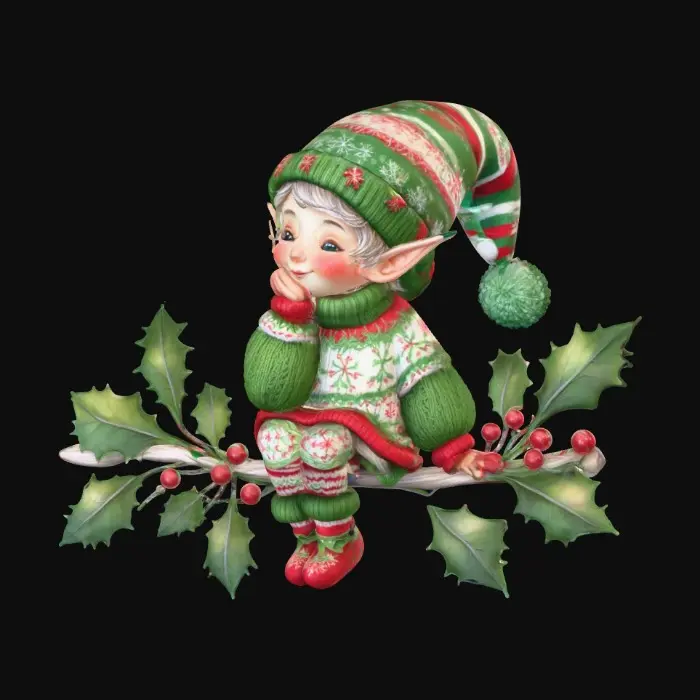 3D model for Holly Elf Daydream