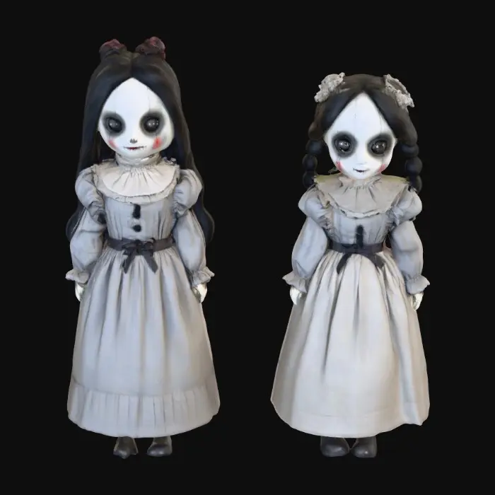 3D model for Graveyard Dolls, #Halloween2025#