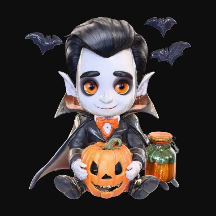 3D model for Vampire Halloween Buddy, #Halloween2025#