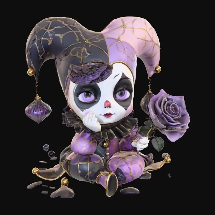 3D model for Melancholy Jester