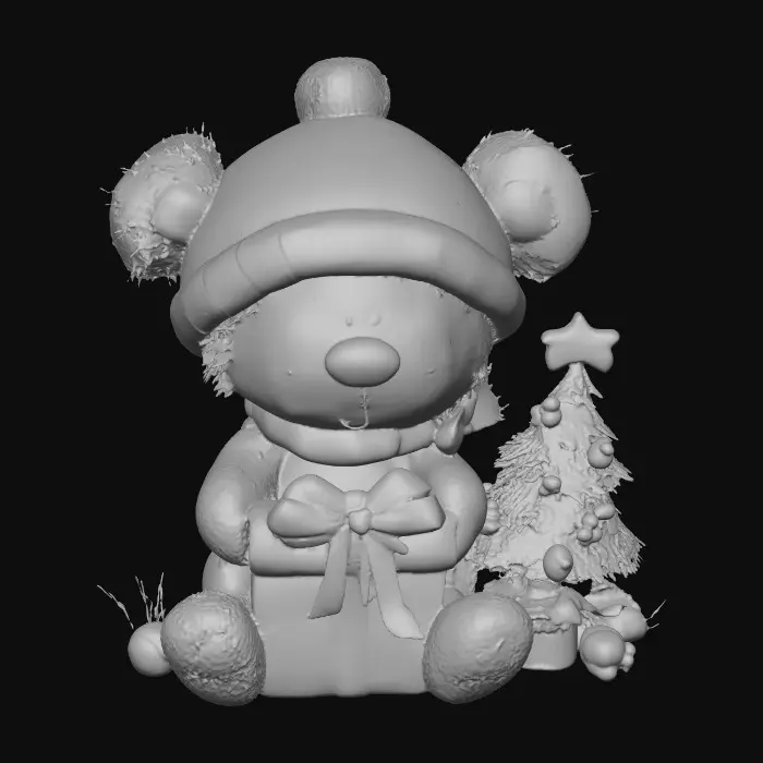 3D model for Winter Teddy Celebration, #Christmas2025#