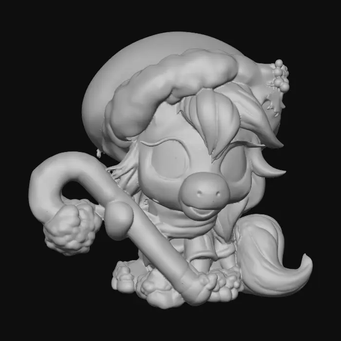 3D model for Festive Pony, #Christmas2025#