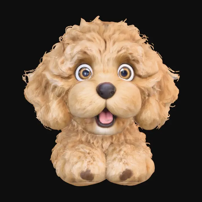 3D model for Fluffy Surprise