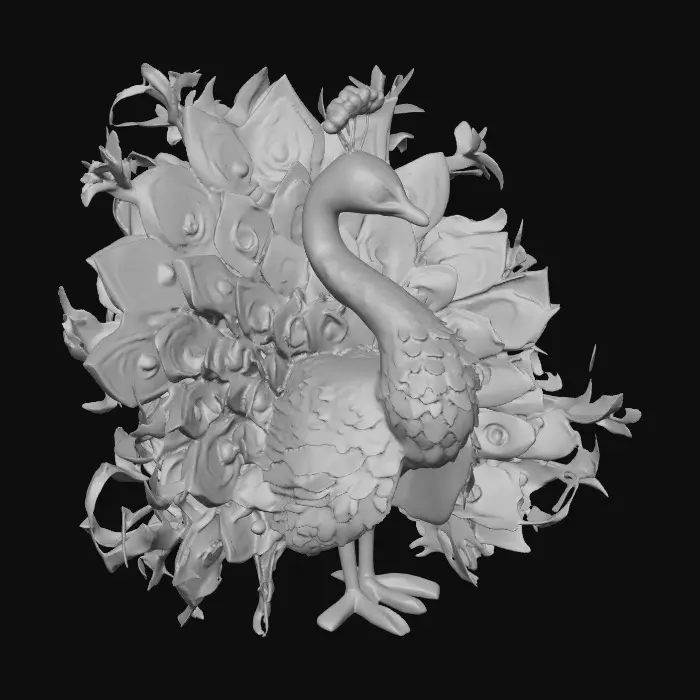 3D model for Majestic Plumage