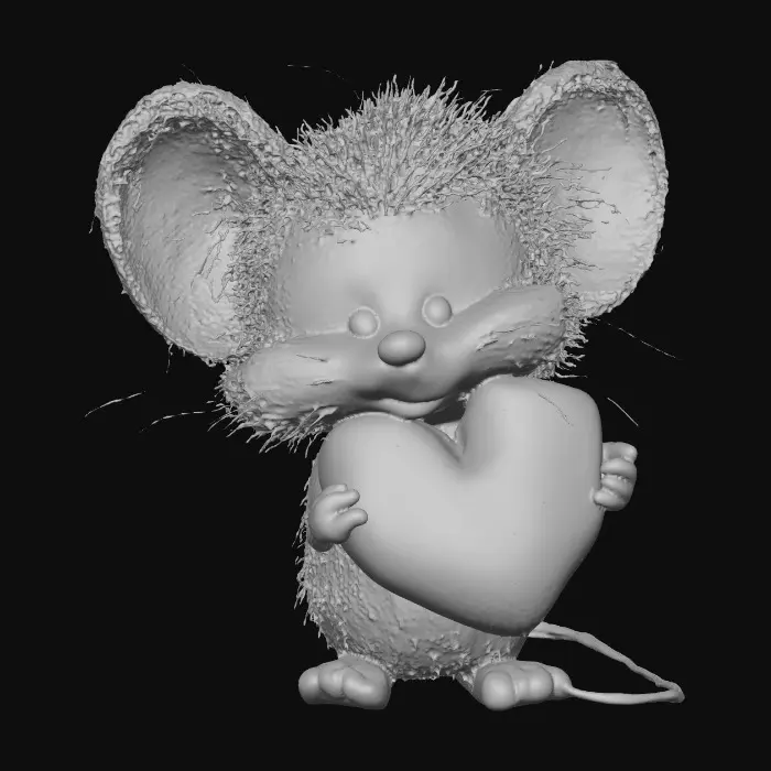 3D model for Heartfelt Mouse