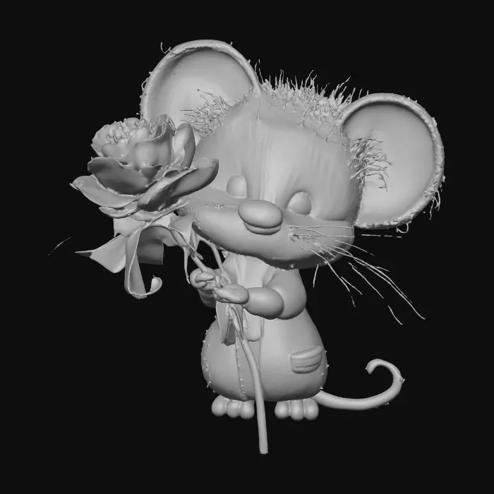 3D model for Whisker Bloom