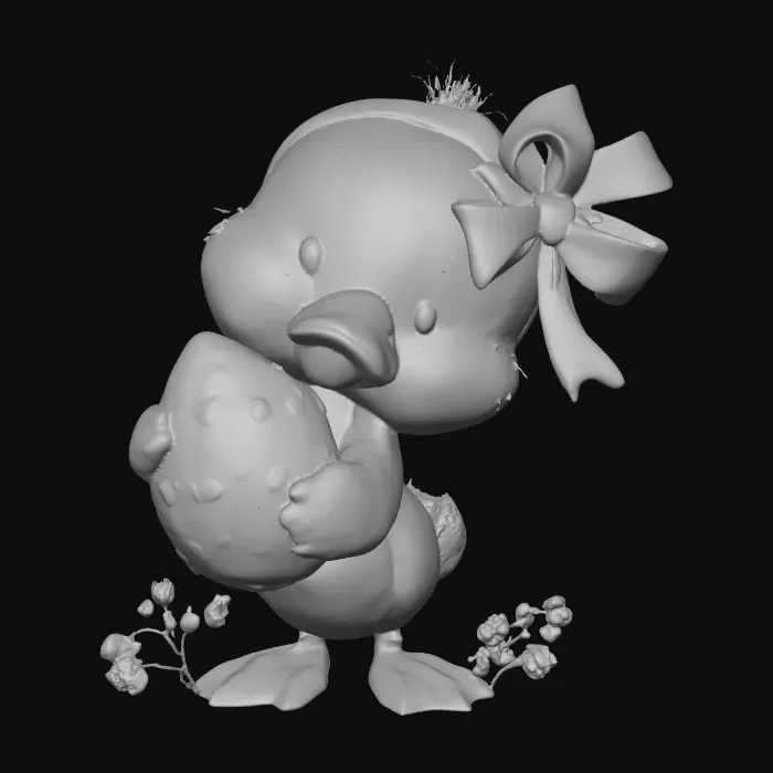 3D model for Easter Chick Delight