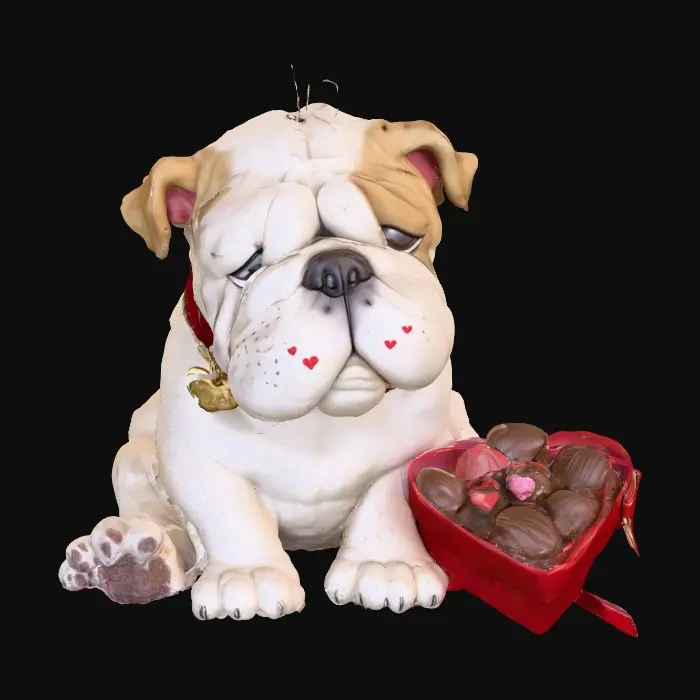3D model for Bulldog Valentine