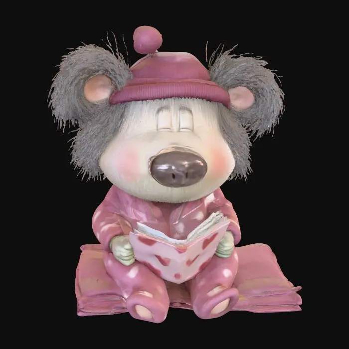 3D model for Cozy Reading Time