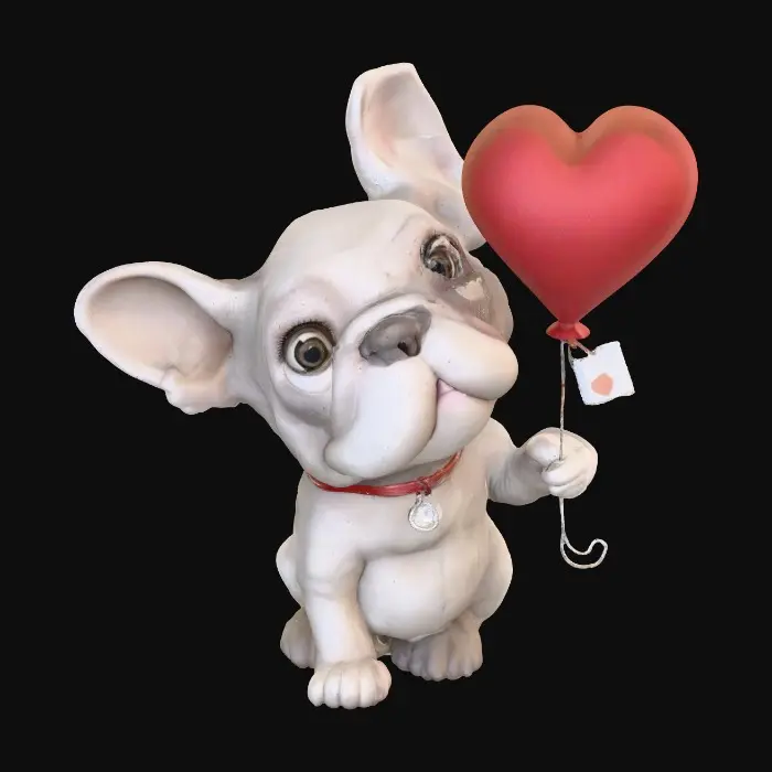 3D model for Puppy Love Balloon