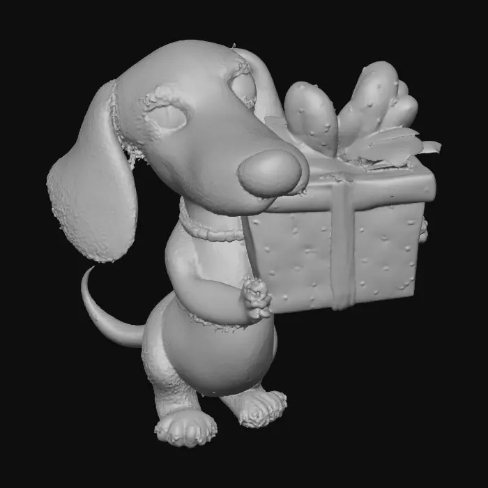 3D model for Valentine Puppy Gift