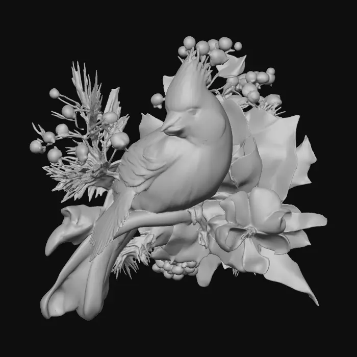 3D model for Cardinal Symphony