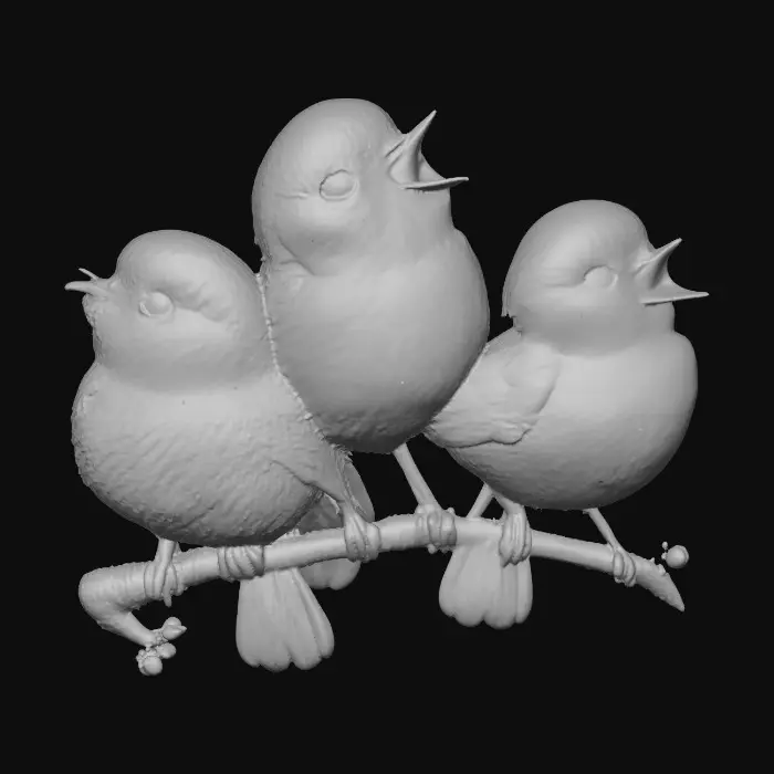 3D model for Singing Trio