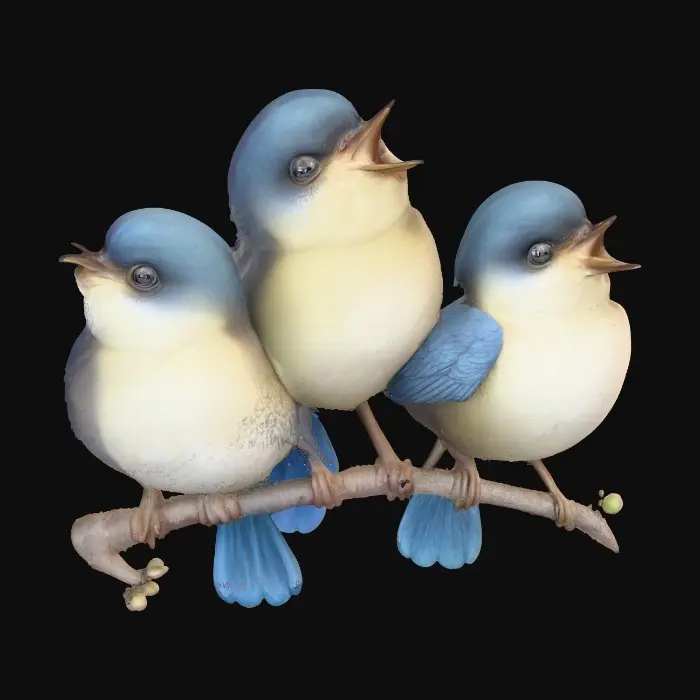 3D model for Singing Trio