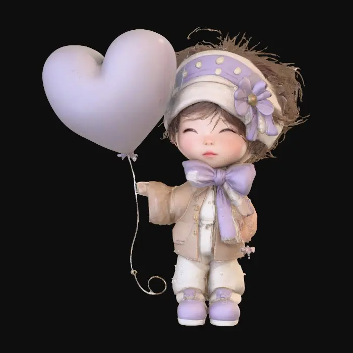 3D model for Heartfelt Whimsy