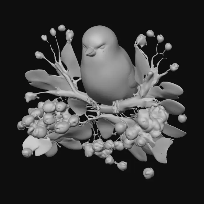 3D model for Berry Perch