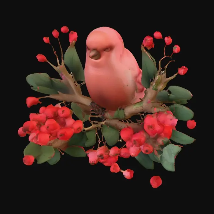 3D model for Berry Perch