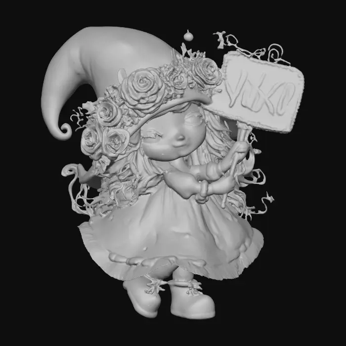 3D model for Enchanted Greetings