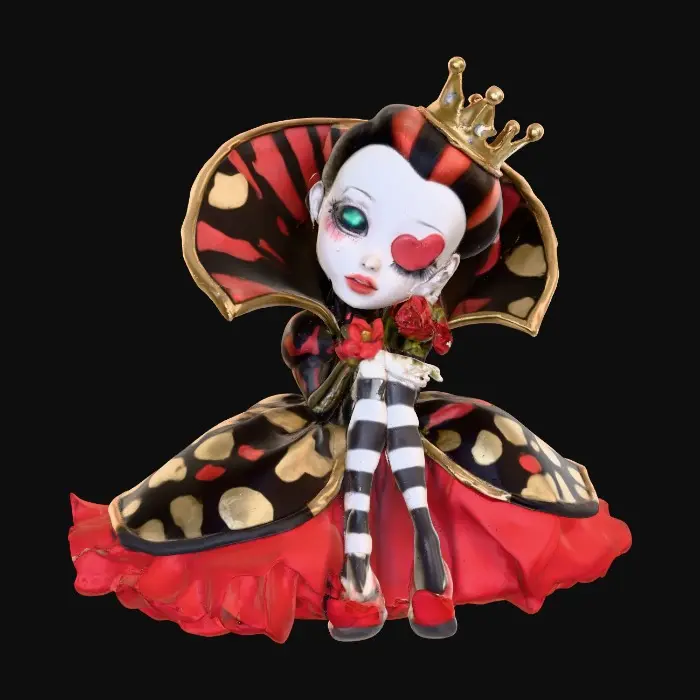 3D model for Queen of Hearts Doll