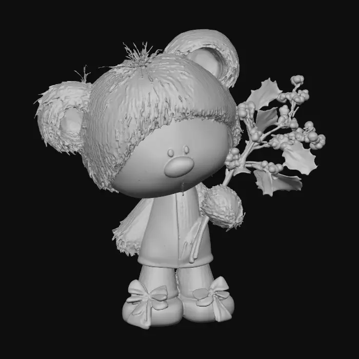 3D model for Berry Bear Bliss