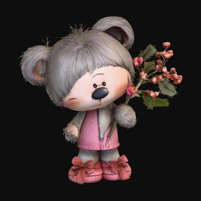 3D model for Berry Bear Bliss