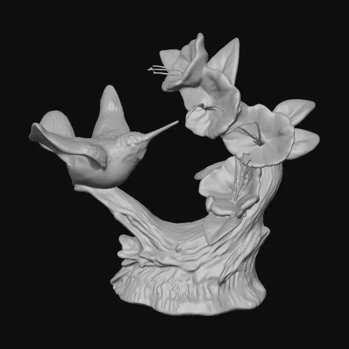 3D model for Hummingbird Reverie