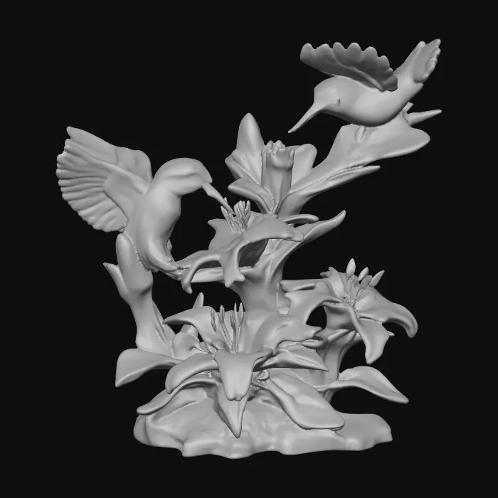 3D model for Hummingbird Harmony