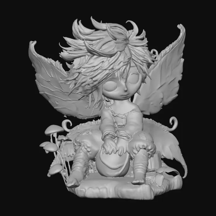 3D model for Forest Sprite