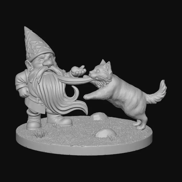 3D model for Whisker Tug-of-War