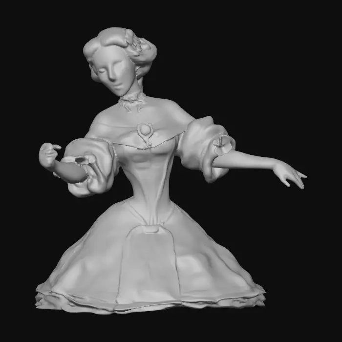 3D model for Azure Elegance