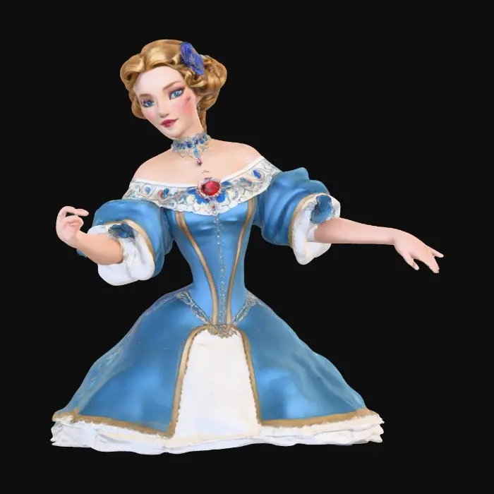 3D model for Azure Elegance