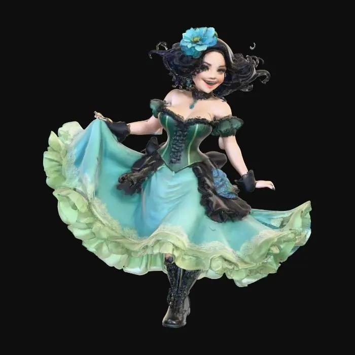 3D model for Azure Cotillion