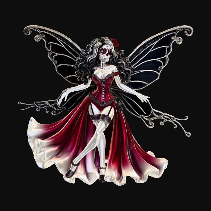 3D model for Crimson Sugar Skull Fairy