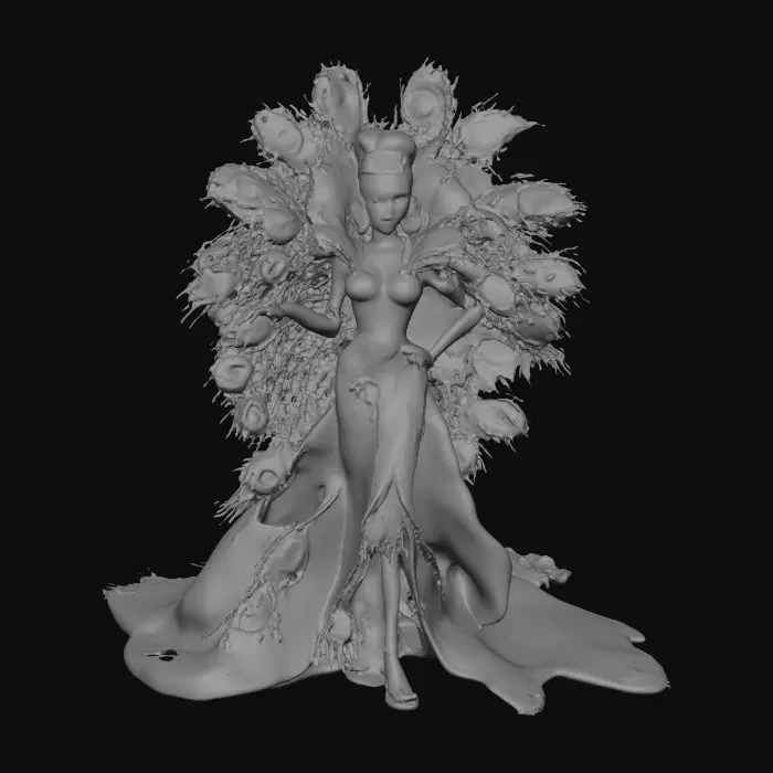 3D model for Feathered Majesty