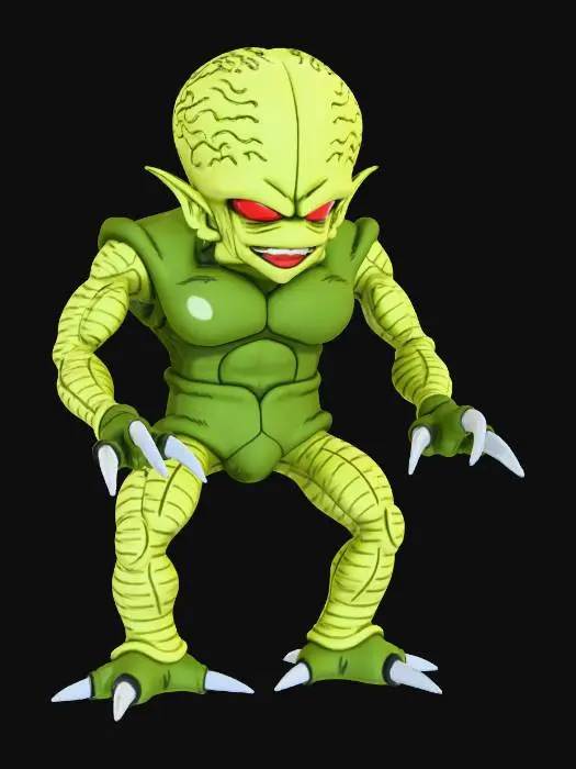 3D model for Alien Invader