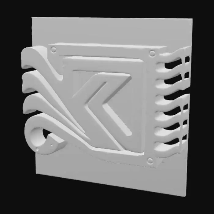 3D model for Rustic Emblem