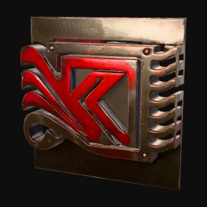 3D model for Rustic Emblem