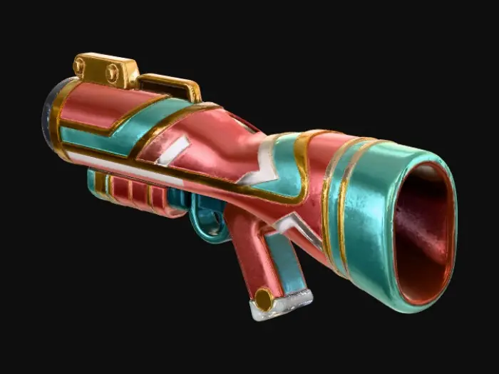 3D model for Tropical Blaster
