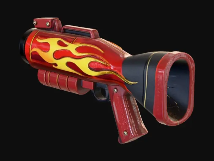 3D model for Flaming Blaster