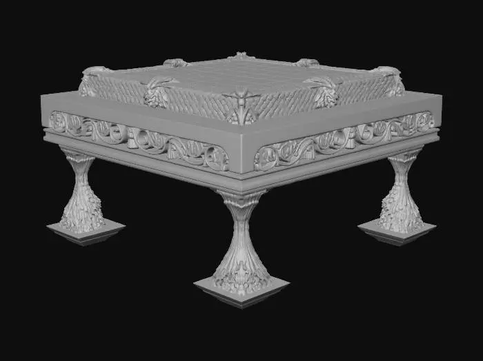 3D model for Dragon Chessboard