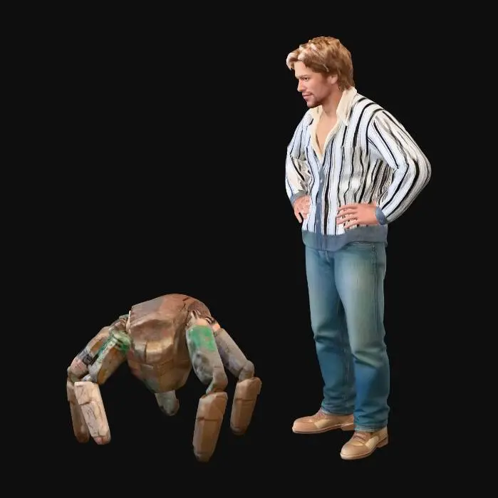 3D model for rocky a grace